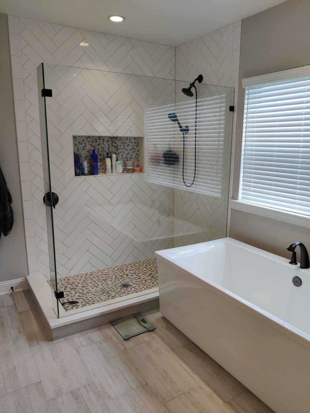Clean bathroom